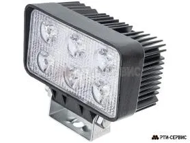 Фара светодиодная для спецтехники LED, 10-30 В, 18W - фото 2