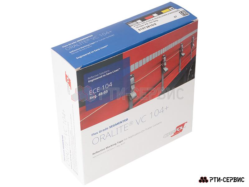 Лента светоотражающая ORALITE VC 104+ красная (12.5 м) тентовая - фото 4