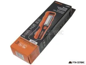 Фонарь светодиодный поворотный с магнитом 3 СОВ + 1 LED, 280 Lm, Li-ion 1800 mAh  - фото 5