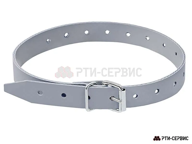 Ремешок тентовый ПВХ с пряжкой L- 500 mm тёмно-серый