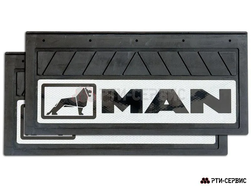 Брызговик 515х240 мм MAN (свет.)